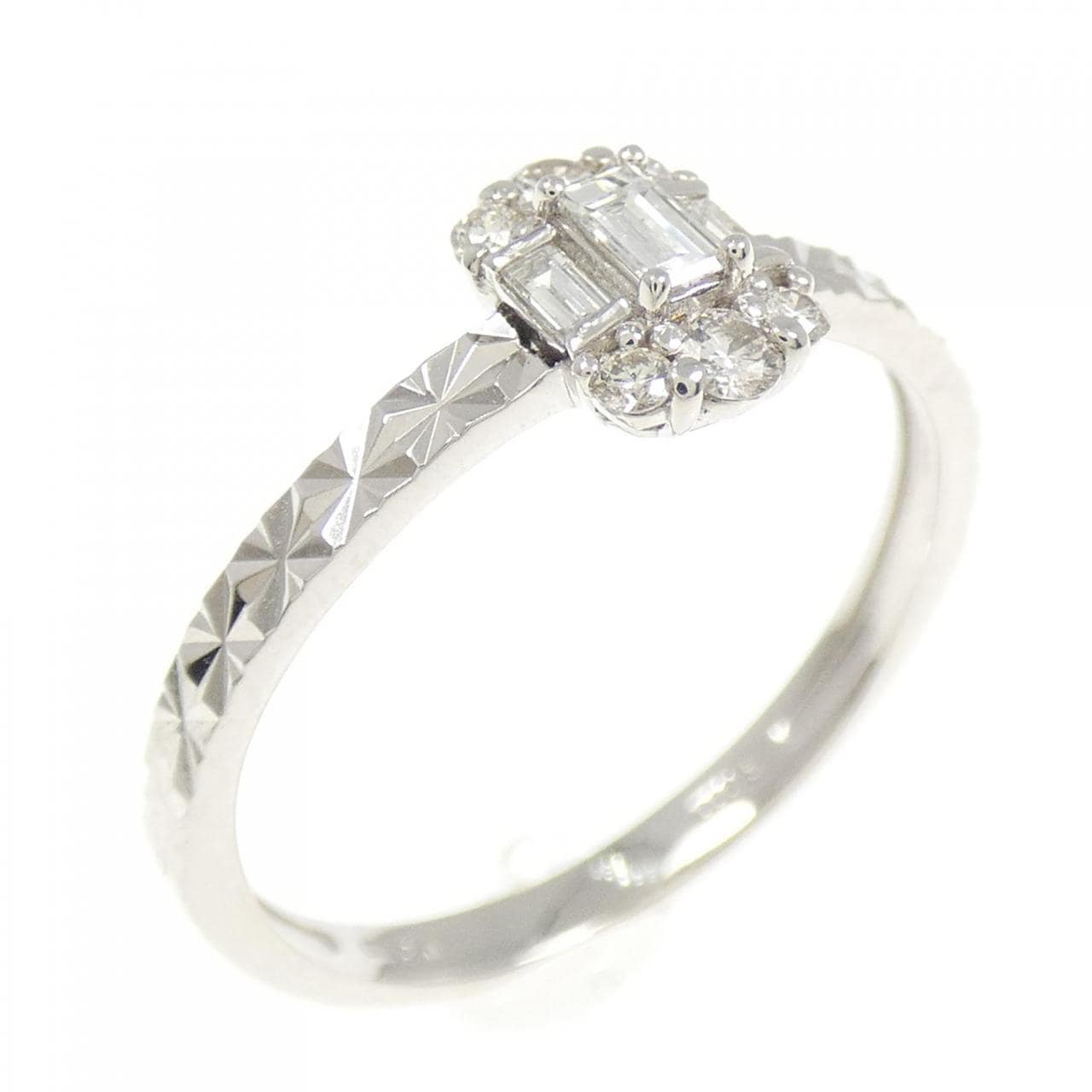 【新品】PT900 ダイヤモンド リング 0.20CT