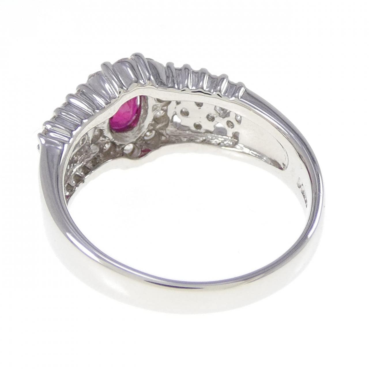 PT900 ルビー リング 0.50CT