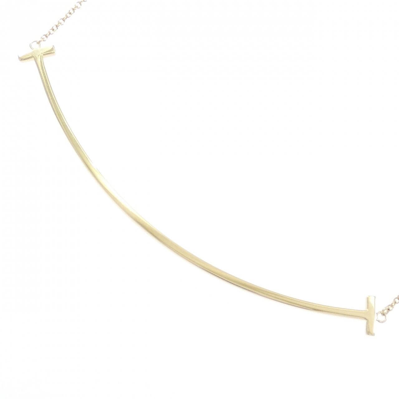 ティファニー Tスマイル ラージ ネックレス