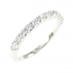 PT900 ハーフエタニティ ダイヤモンド リング 0.48CT