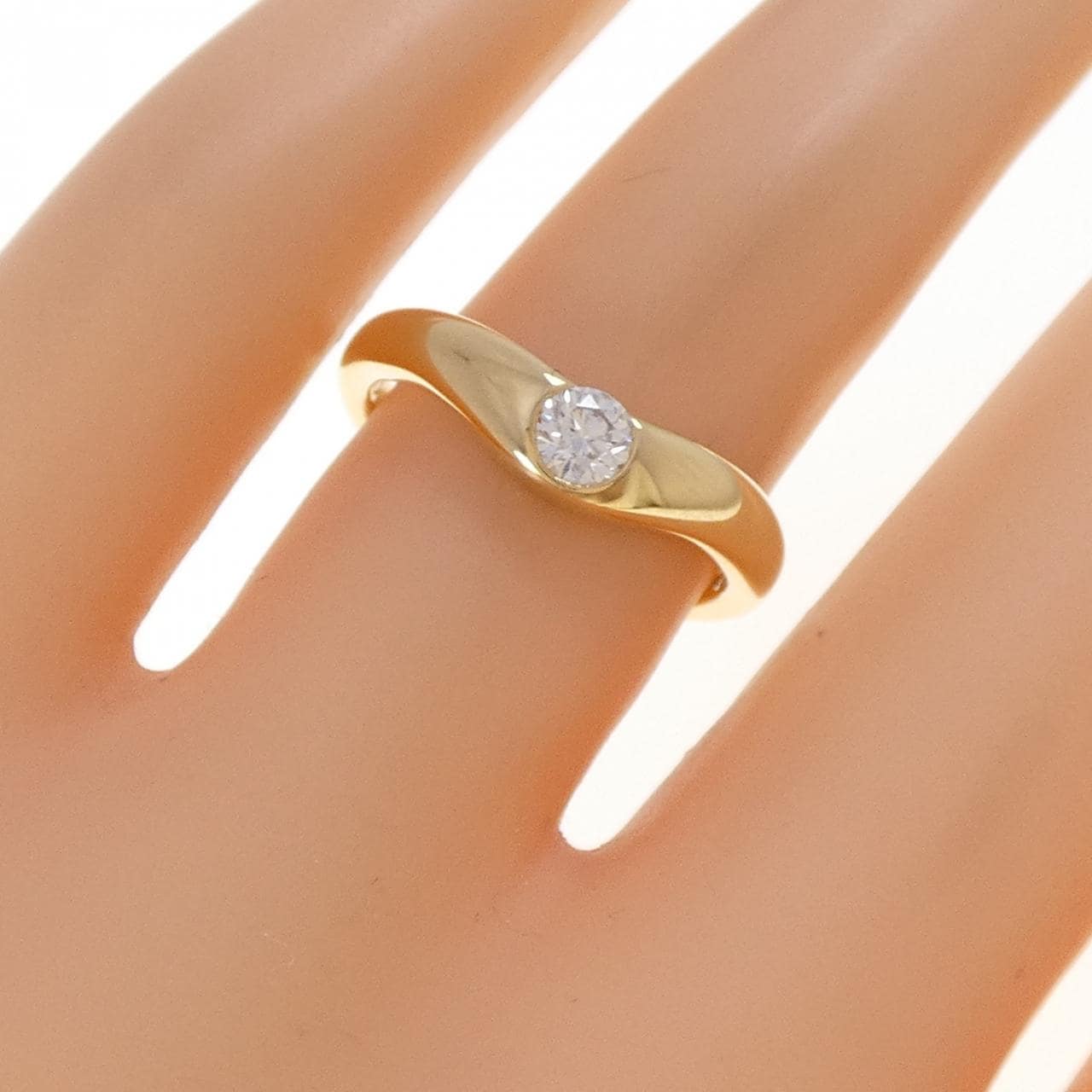 ティファニー カーブド リング