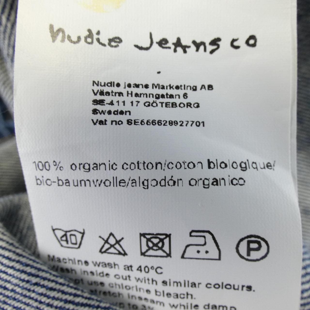 ヌーディージーンズ NUDIE JEANS シャツ