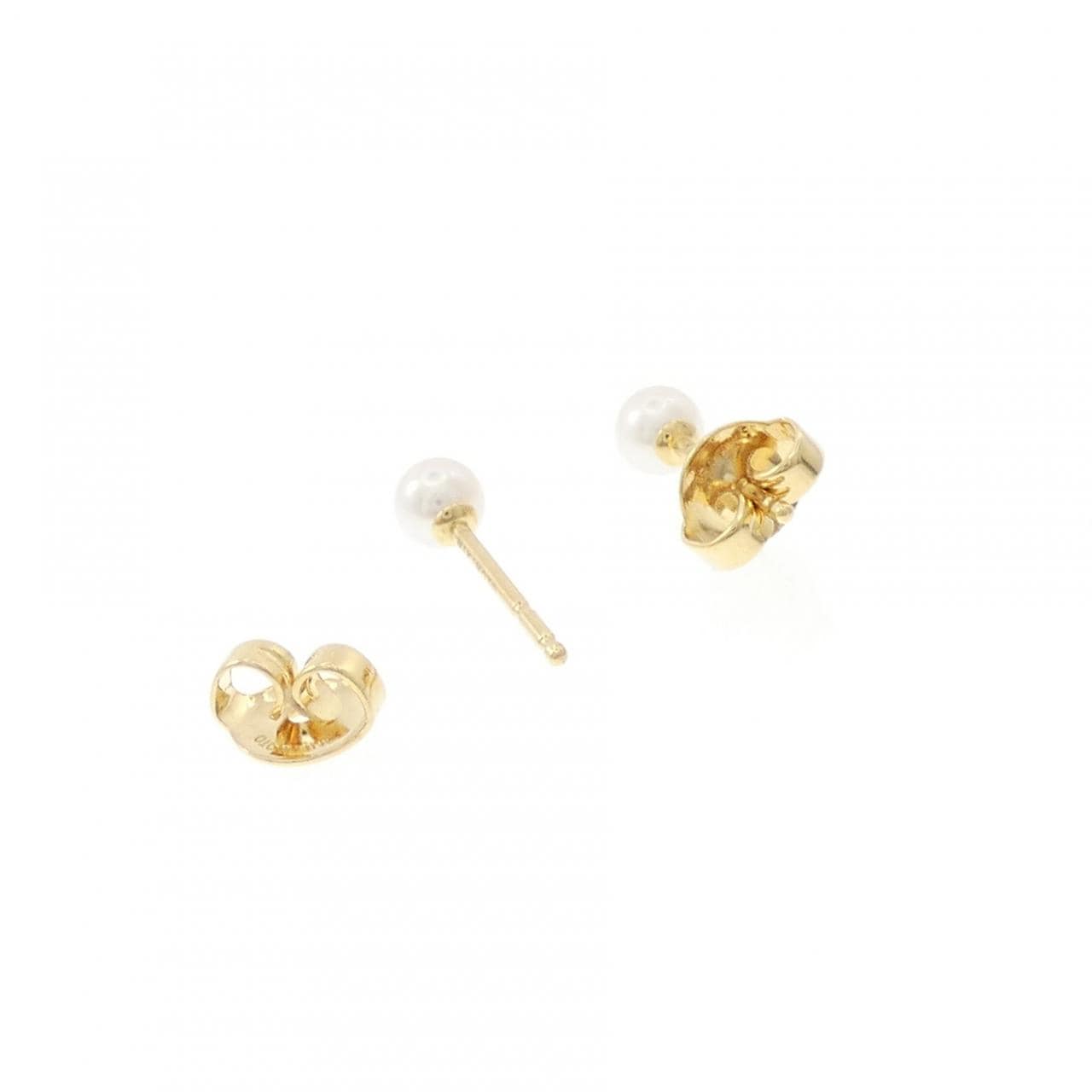 ミキモト アコヤパール ピアス 4.0mm