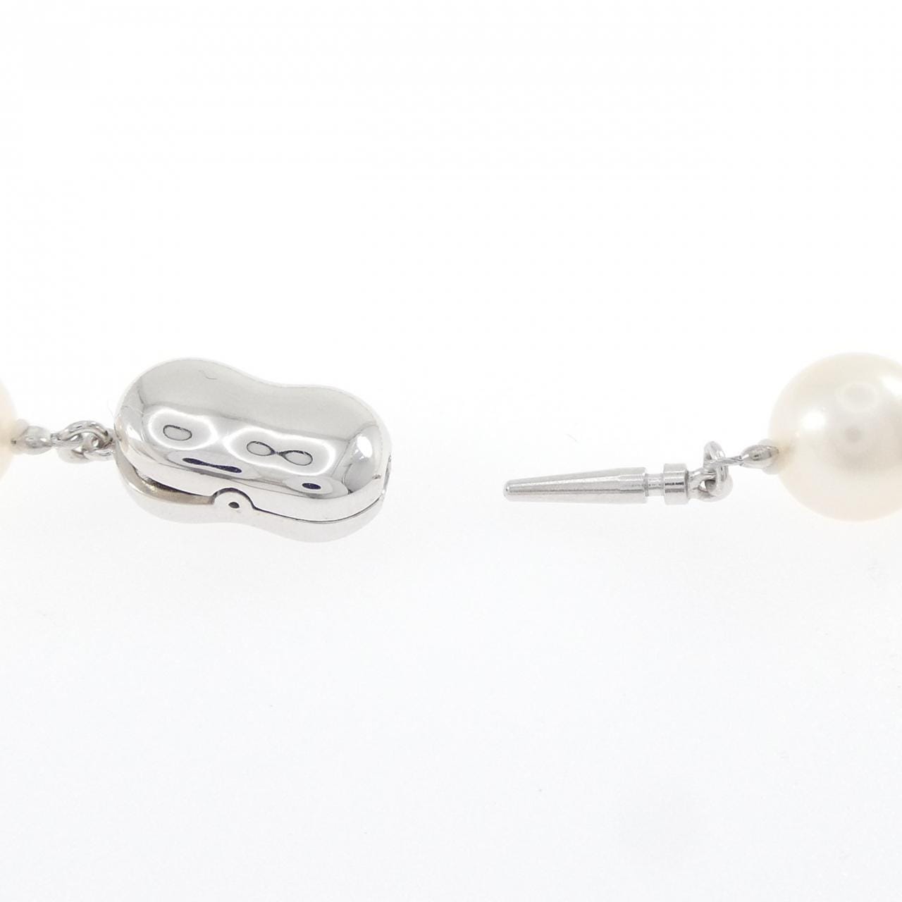 シルバークラスプ アコヤパール ネックレス 8.5-9mm