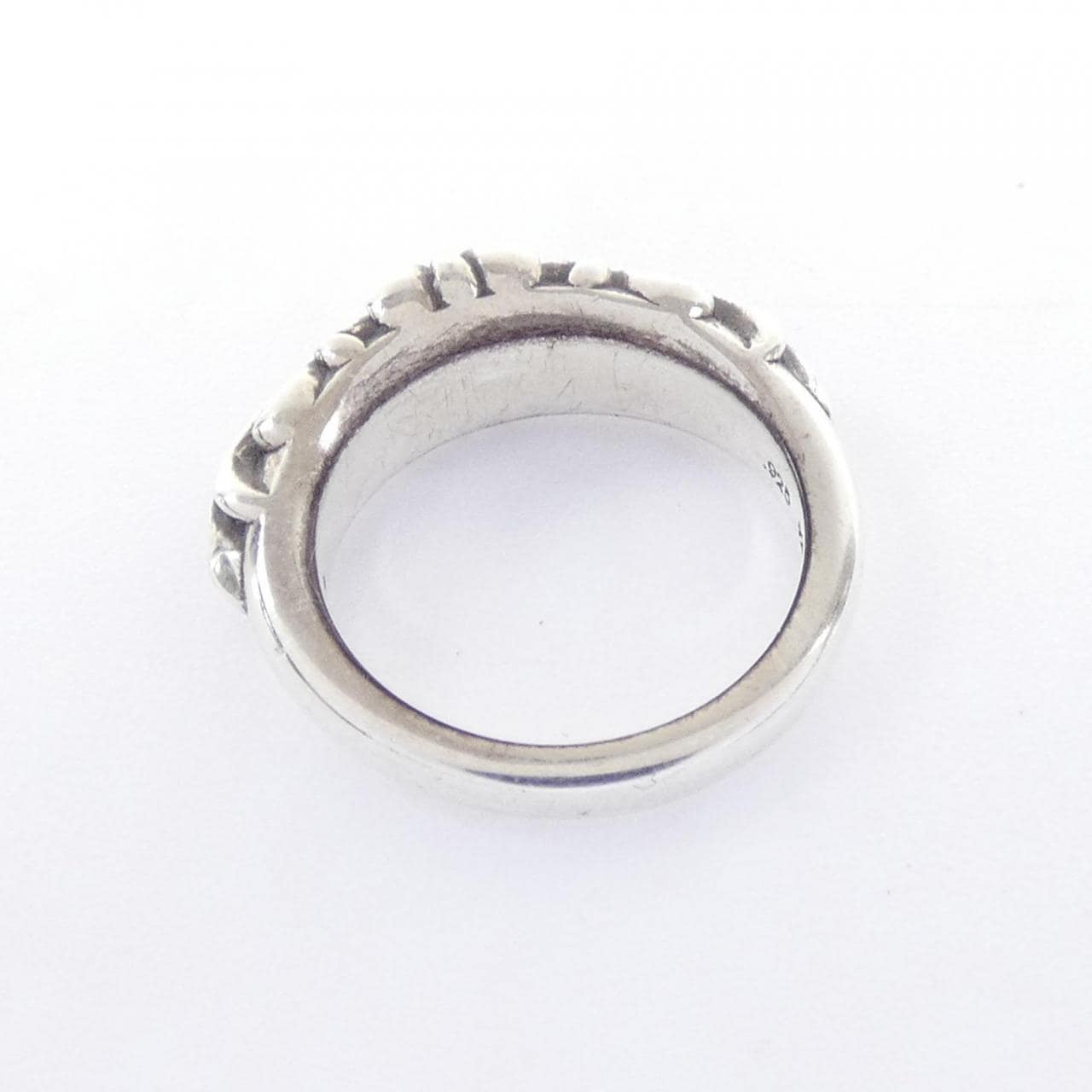 クロムハーツ CHROME HEARTS BABY CLSC FLORAL CRS ベイビークラシックフローラルクロス 207146023SLVXXX001 RING