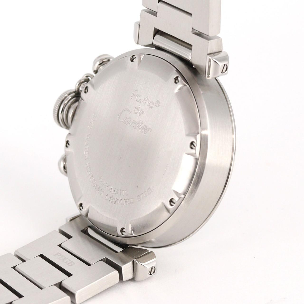 カルティエ パシャCクロノグラフ W31048M7 SS 自動巻