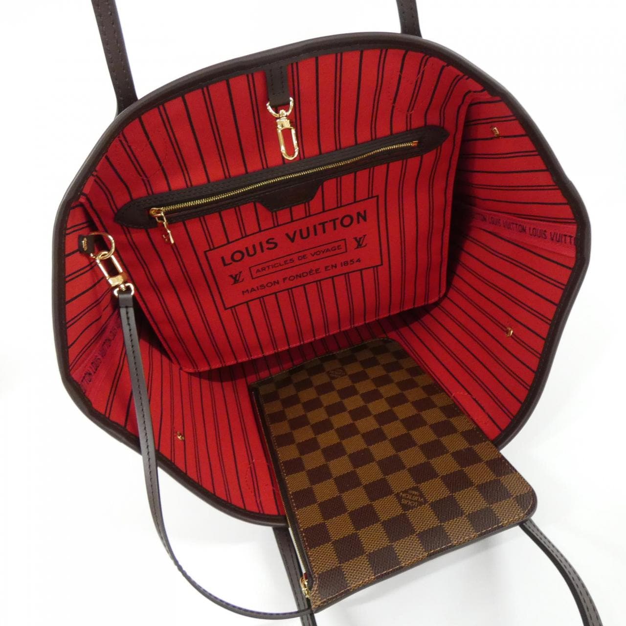 ルイヴィトン ダミエ ネヴァーフル MM N40599 バッグ