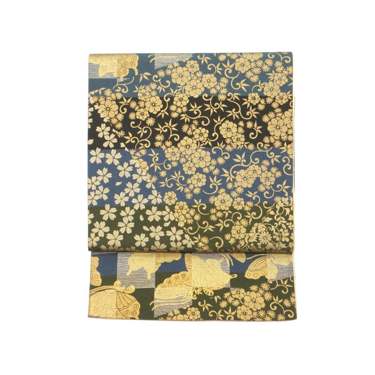 袋帯　出蔵善之助　一期一会