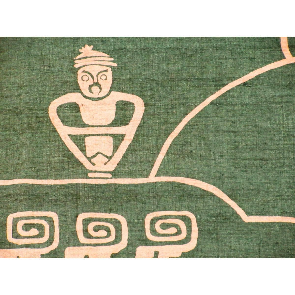 [未使用品] 紬染色春亞紡