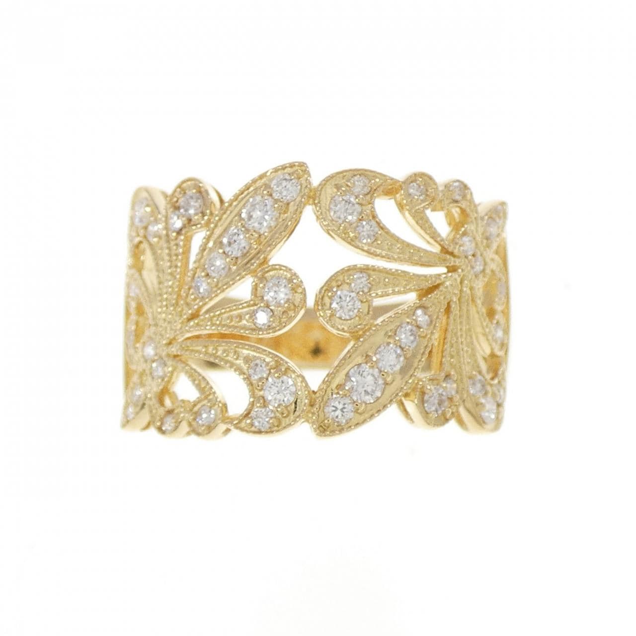 K18YG ダイヤモンド リング 0.33CT