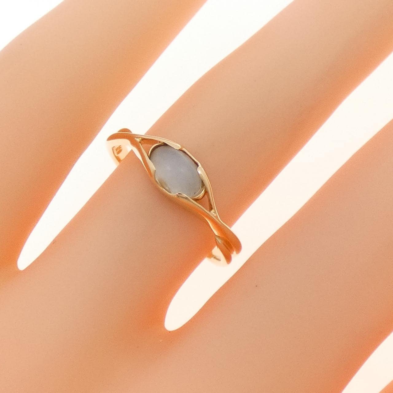 4゜C ムーンストーン リング