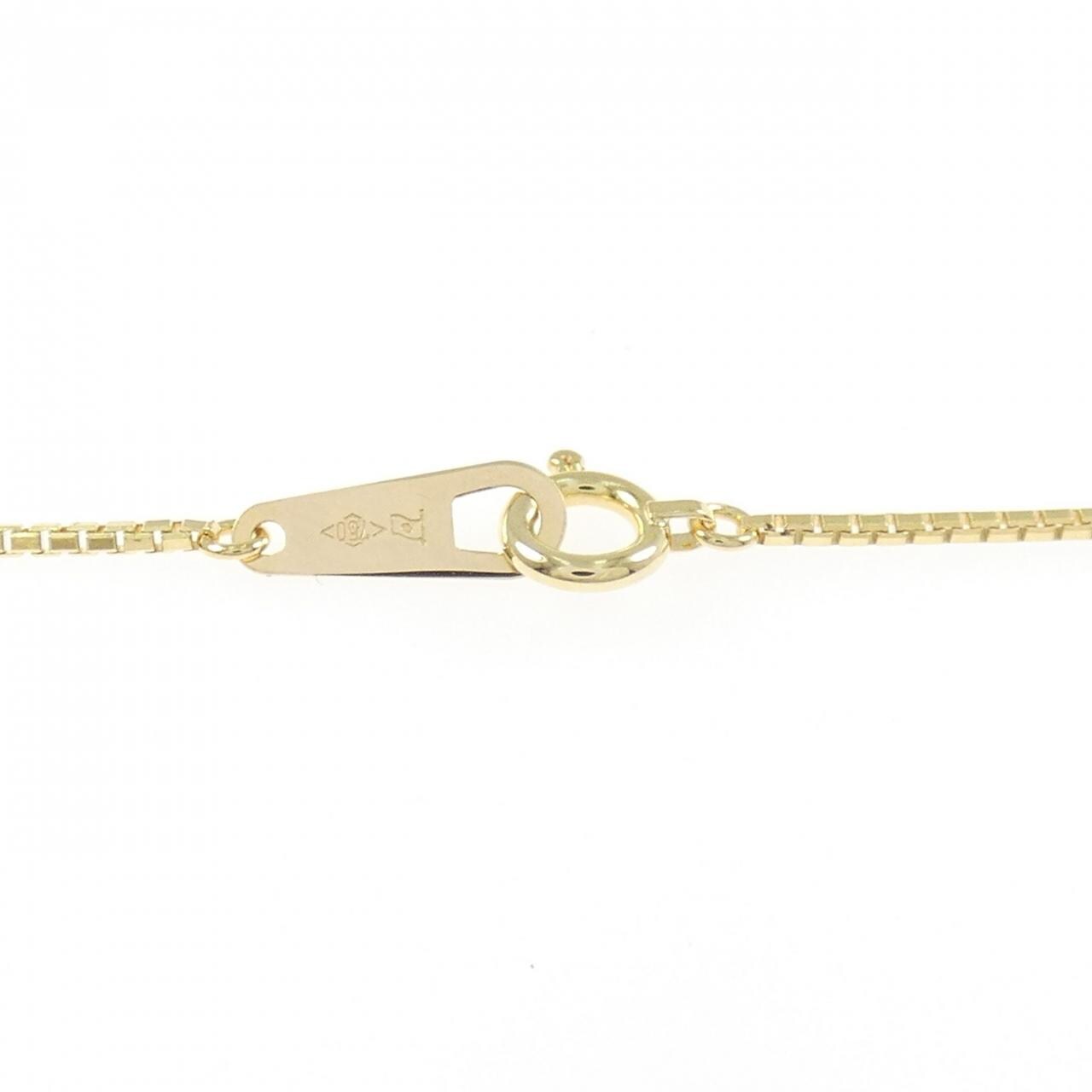 K18YG ダイヤモンド ネックレス 0.72CT