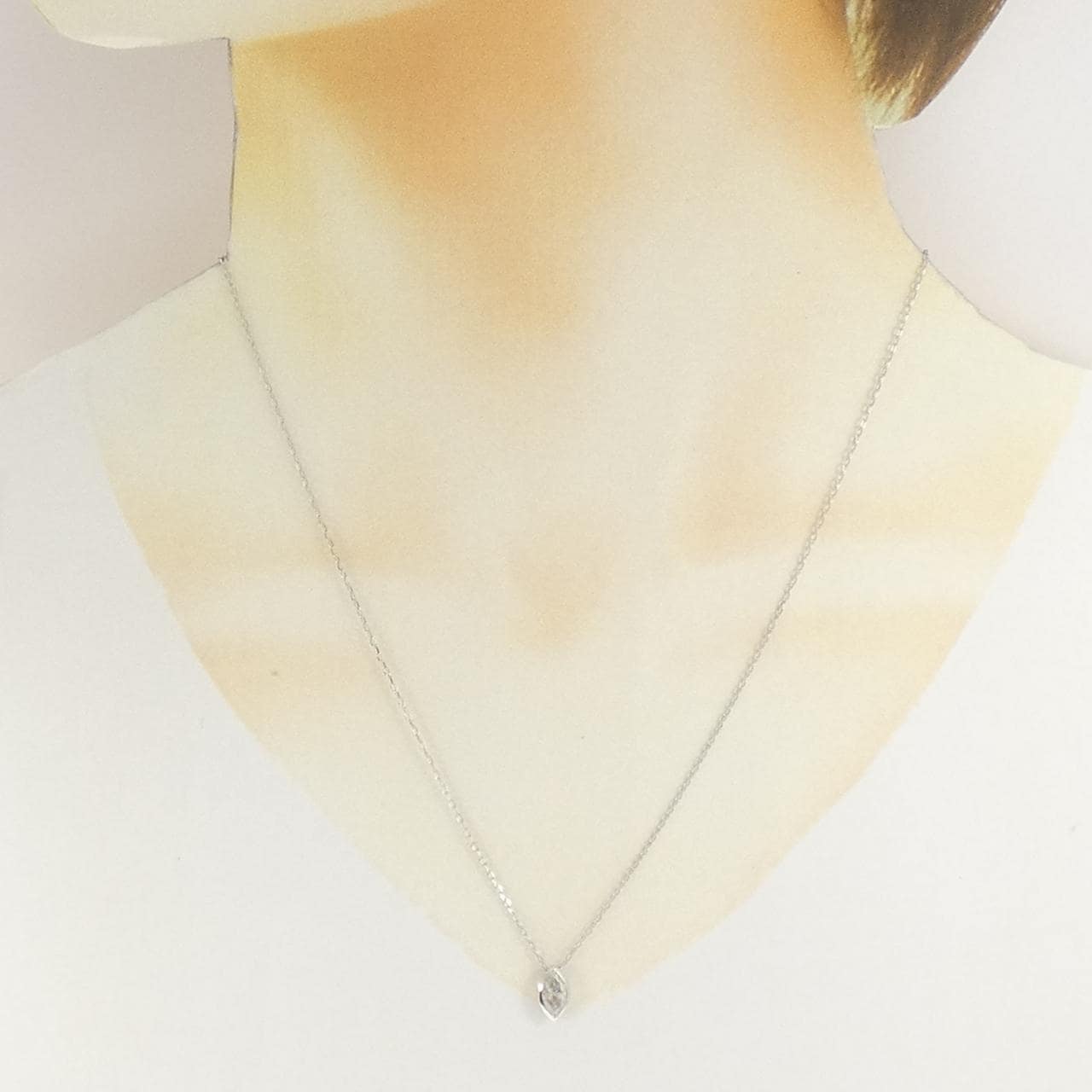 PT900/PT850 ダイヤモンド ネックレス 0.70CT