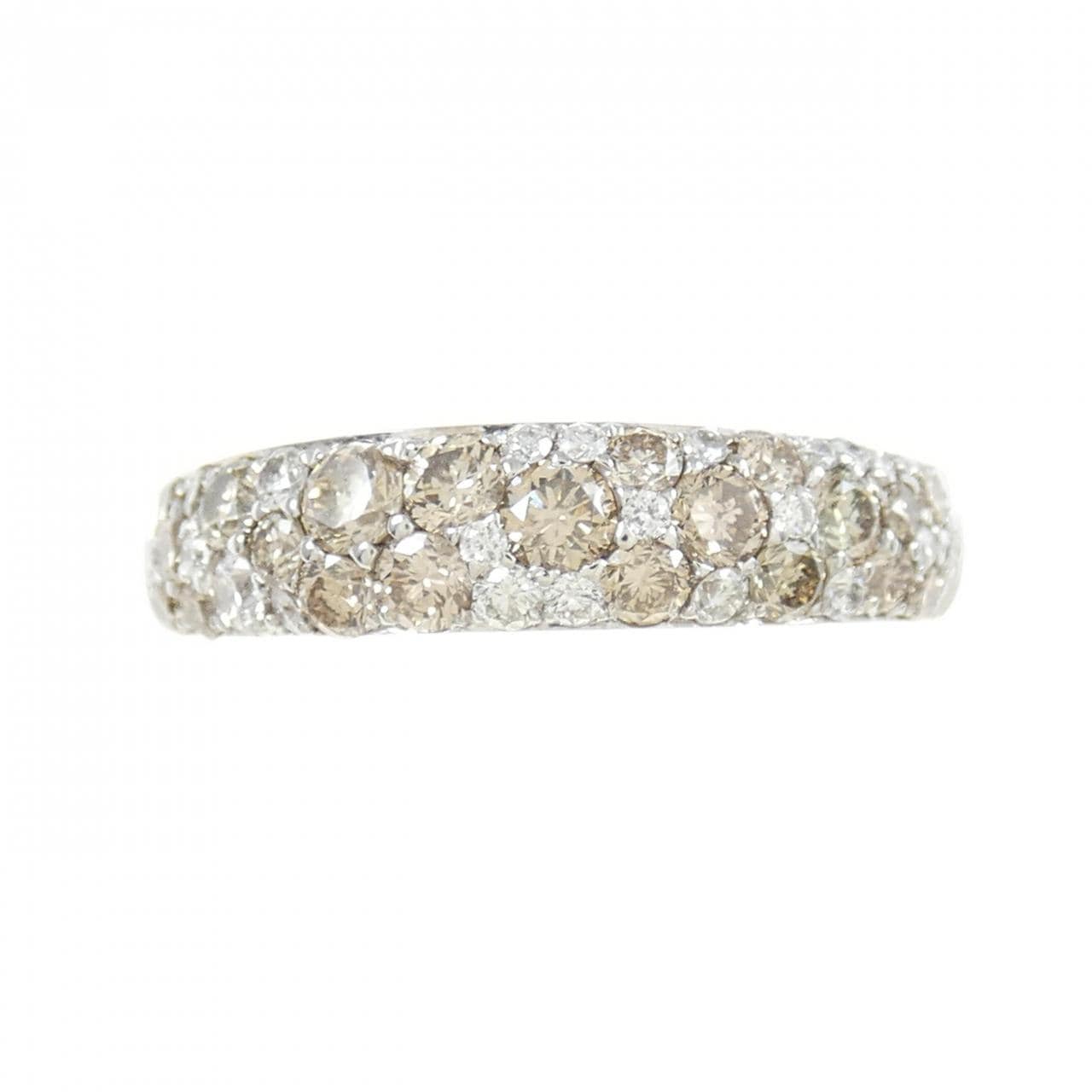 K18WG ダイヤモンド リング 0.80CT
