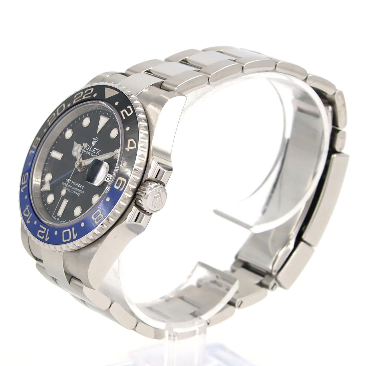 ロレックス GMTマスターⅡ 126710BLNR･3 SS 自動巻 ランダム番