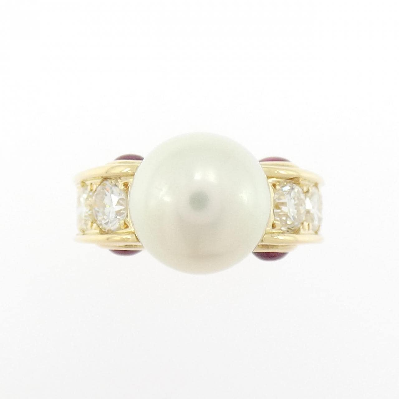 K18YG Akoya Pearl Ring 9.7mm