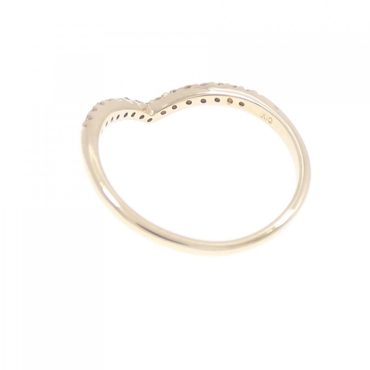 K10YG ダイヤモンド リング 0.10CT