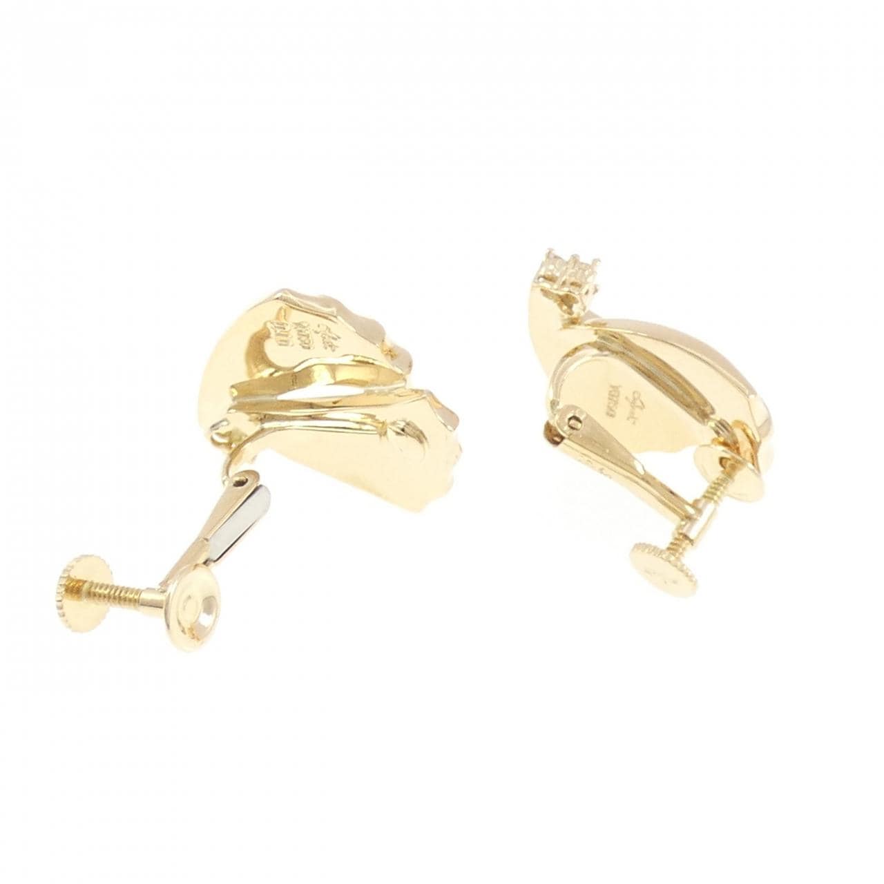 ジュネ ダイヤモンド イヤリング 0.10CT