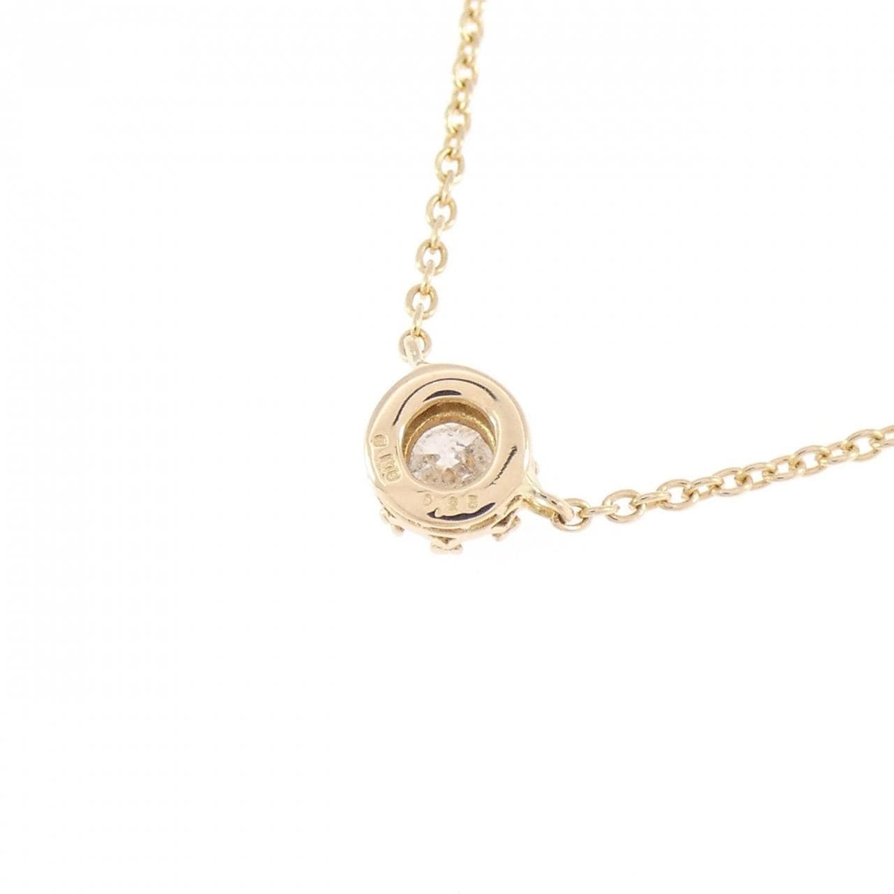 K18YG ダイヤモンド ネックレス 0.25CT