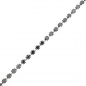 K18WG ダイヤモンド ブレスレット 2.84CT