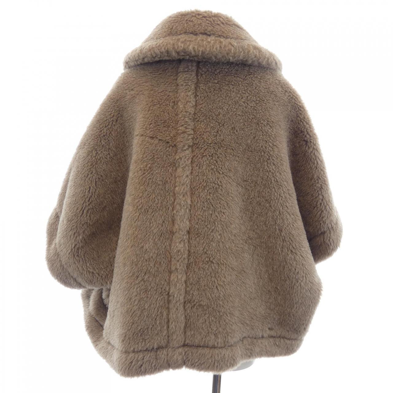 マックスマーラ Max Mara TERZO 473618 テディベア ケープ