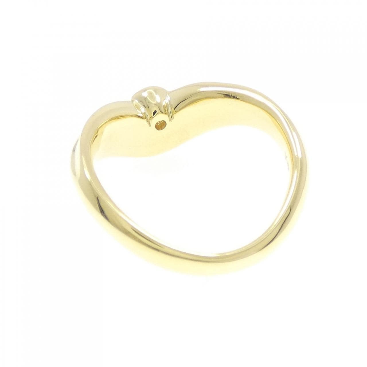 K18YG ダイヤモンド リング 0.21CT