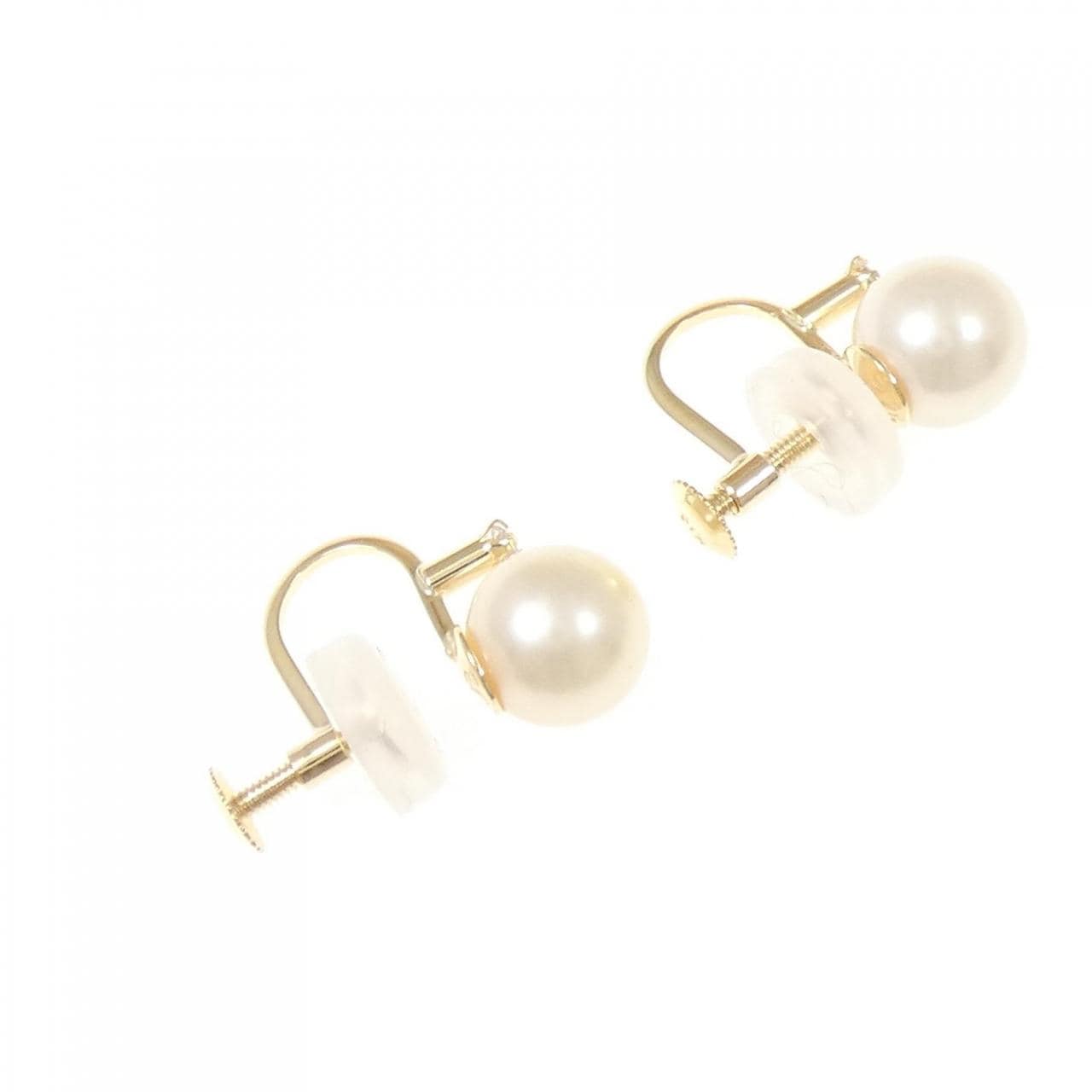 K18YG アコヤパール イヤリング 7.3mm