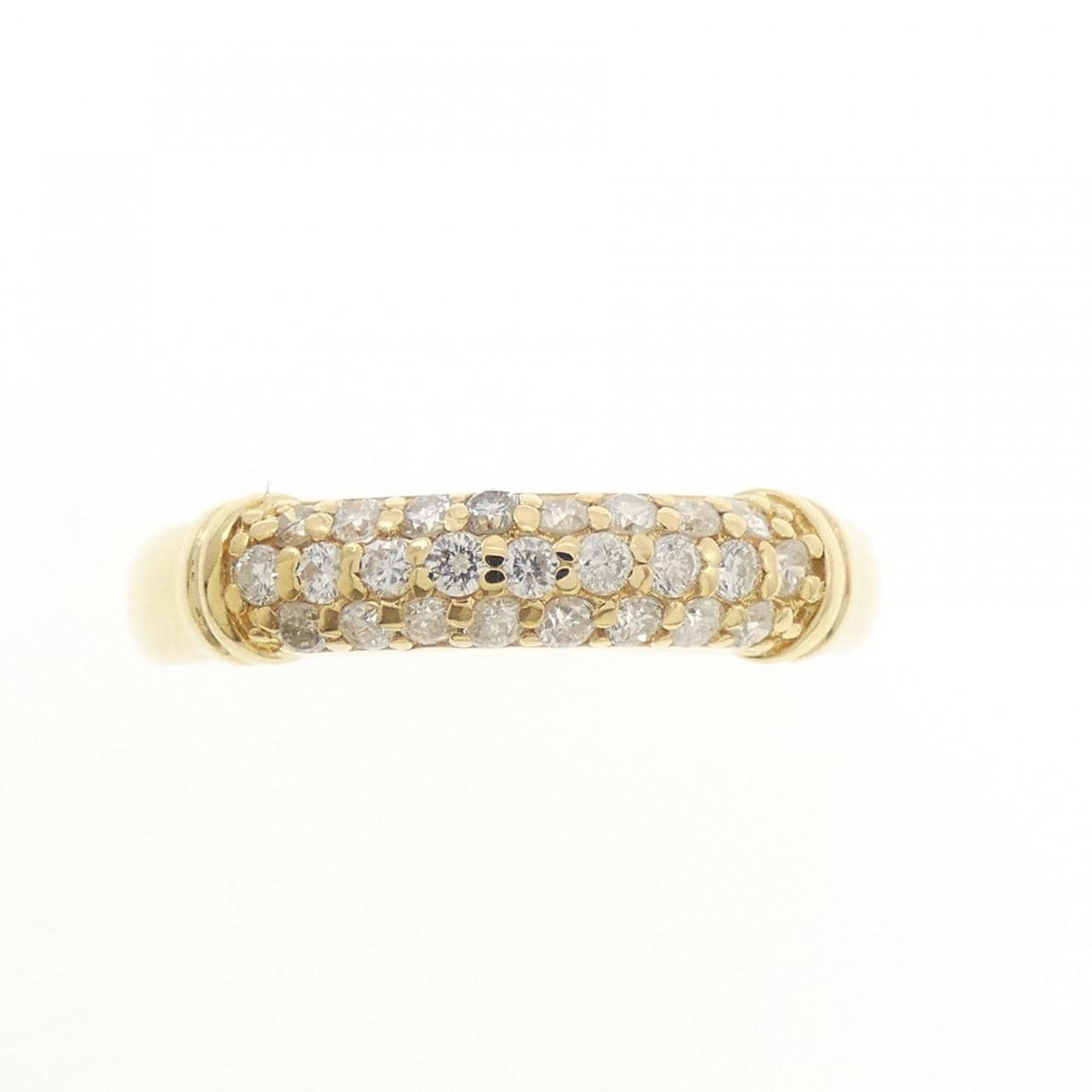 K18YG ダイヤモンド リング 0.27CT