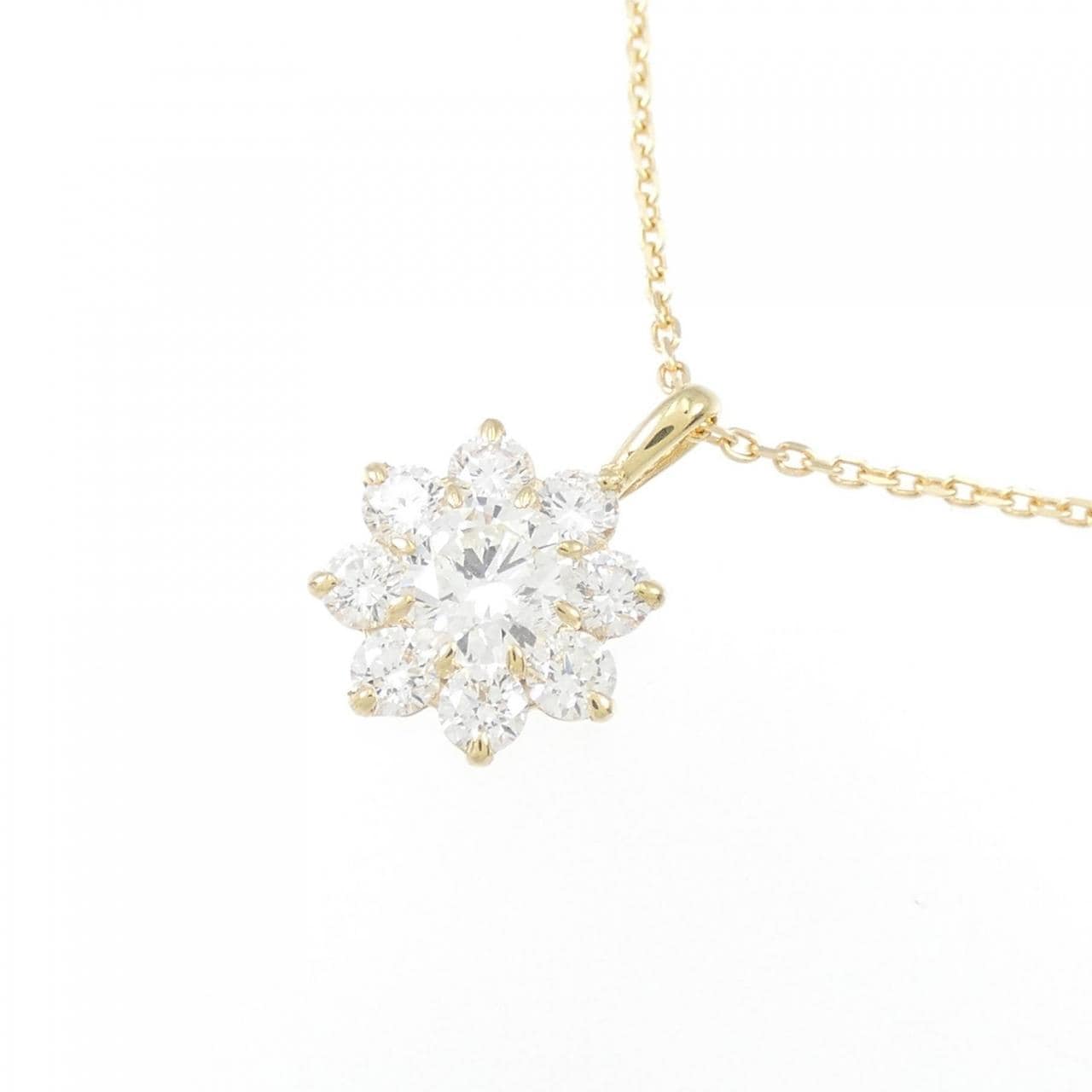 [BRAND NEW] K18YG Diamond Necklace 0.246CT G SI2 VG