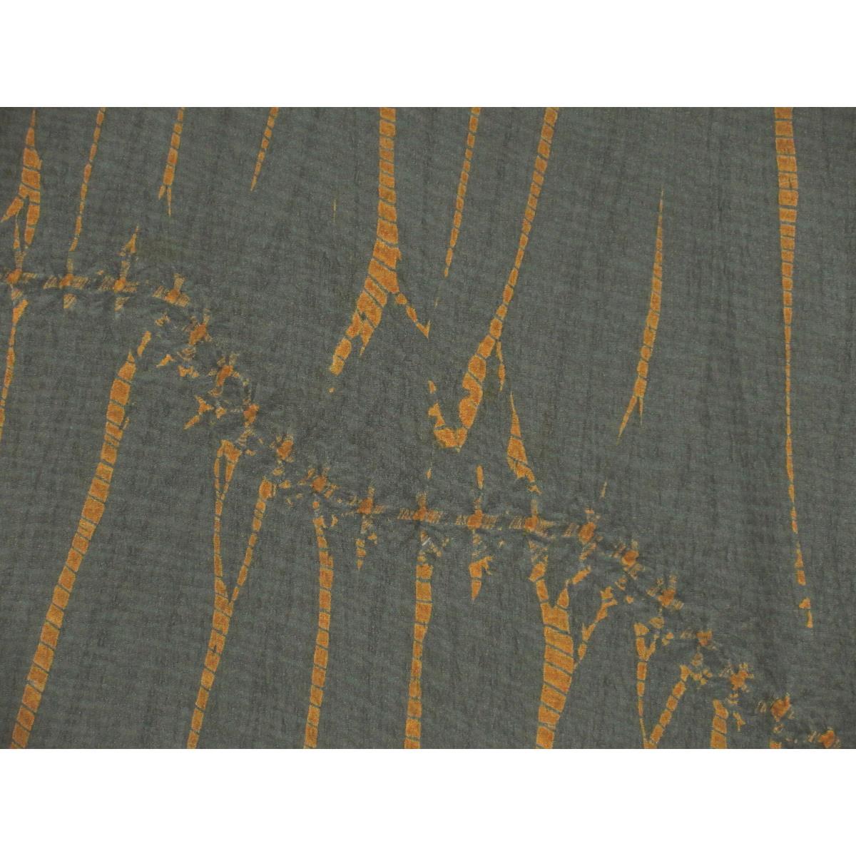 [未使用品] Haori (Haori) - 全染、Fujimusume、半长 [Kinutaya]