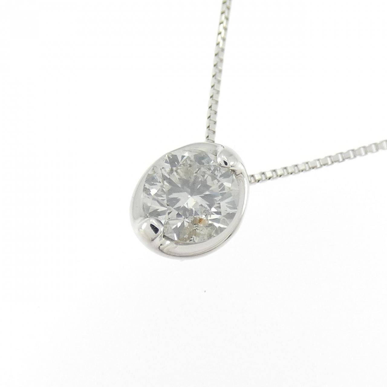 PT900/PT850 ダイヤモンド ネックレス 0.524CT