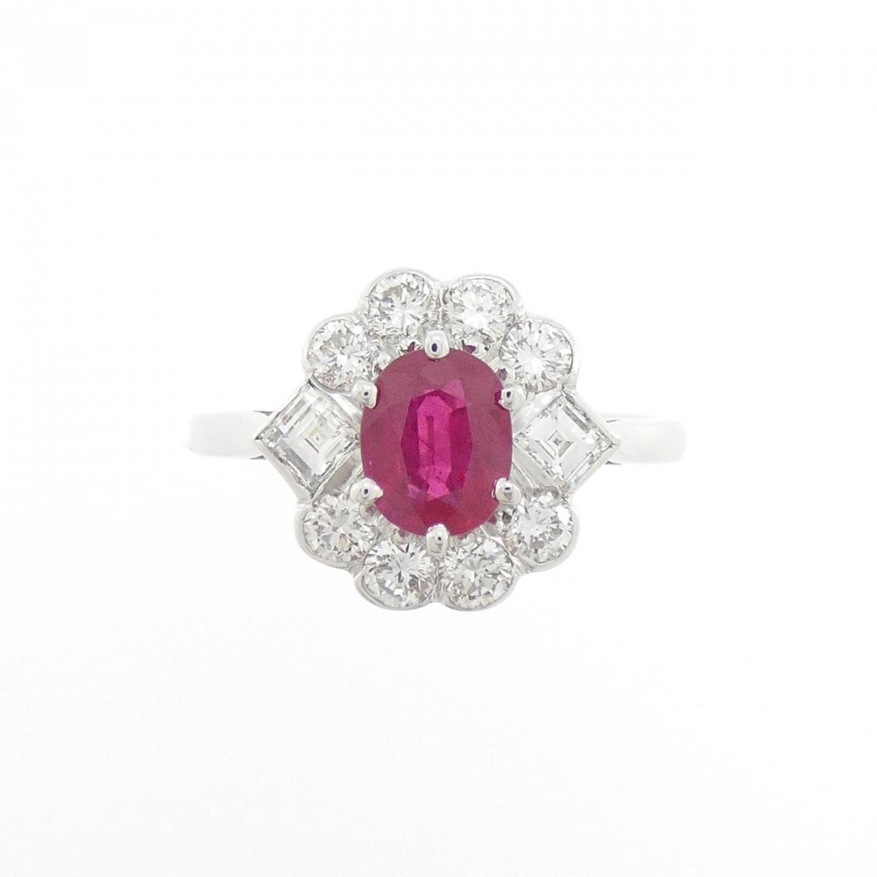 750WG ruby ring