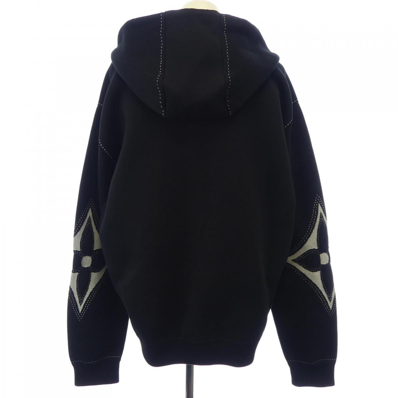 ルイヴィトン LOUIS VUITTON グラフィックインターシャジップコットンフーディ HRN89WAUR パーカー