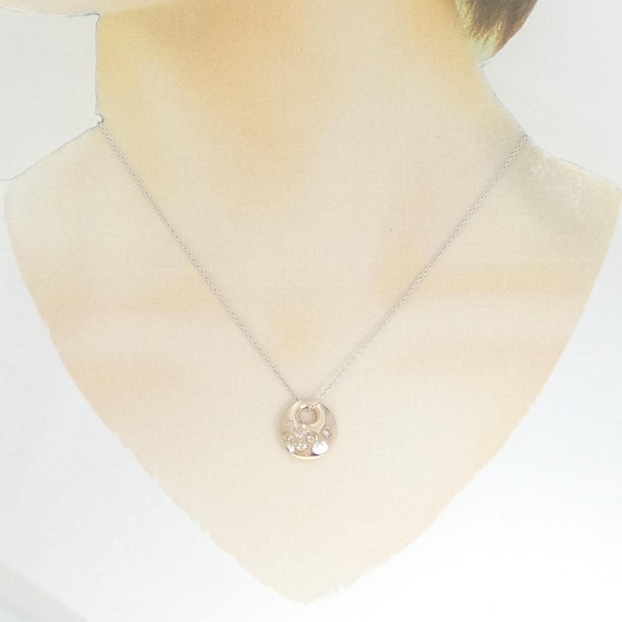 カシケイ ダイヤモンド ネックレス 0.40CT
