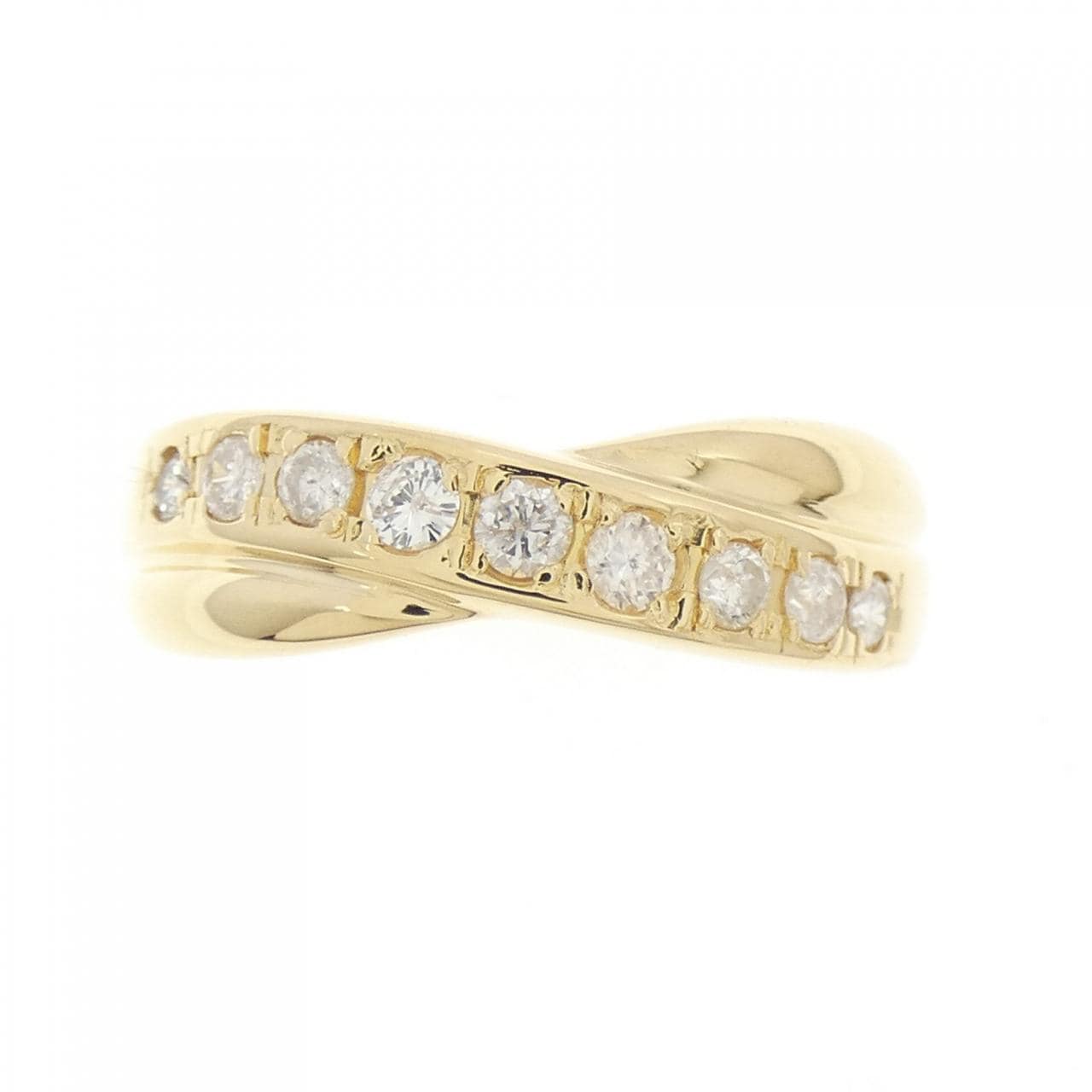 K18YG ダイヤモンド リング 0.30CT
