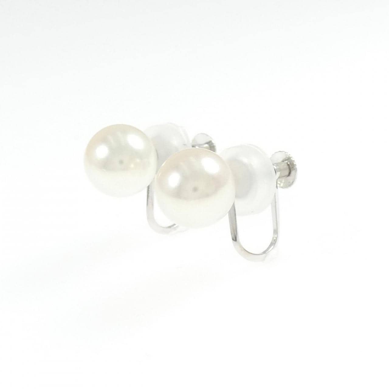 K14WG アコヤパール イヤリング 8mm