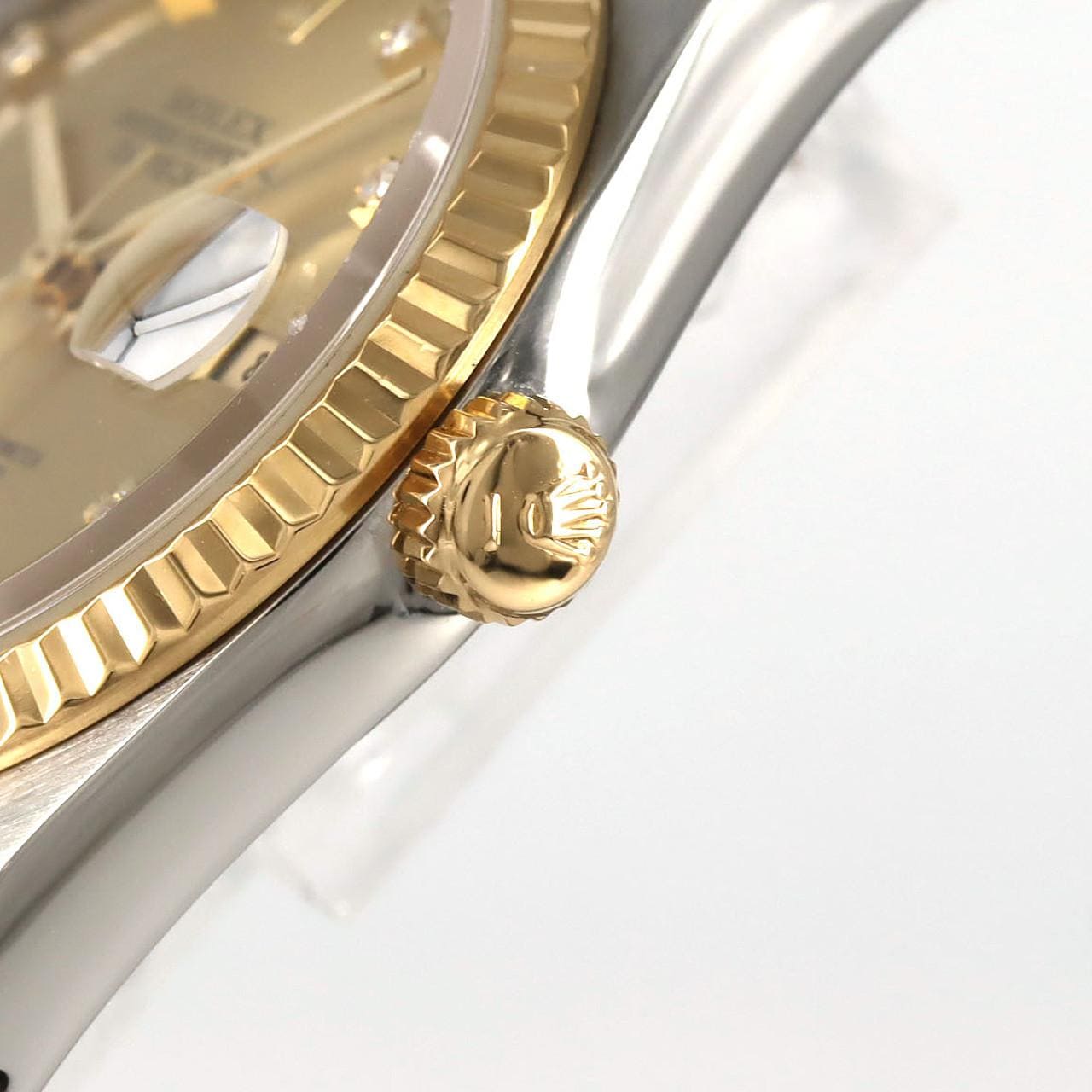 ロレックス デイトジャスト 16233G. SSxYG 自動巻 S番