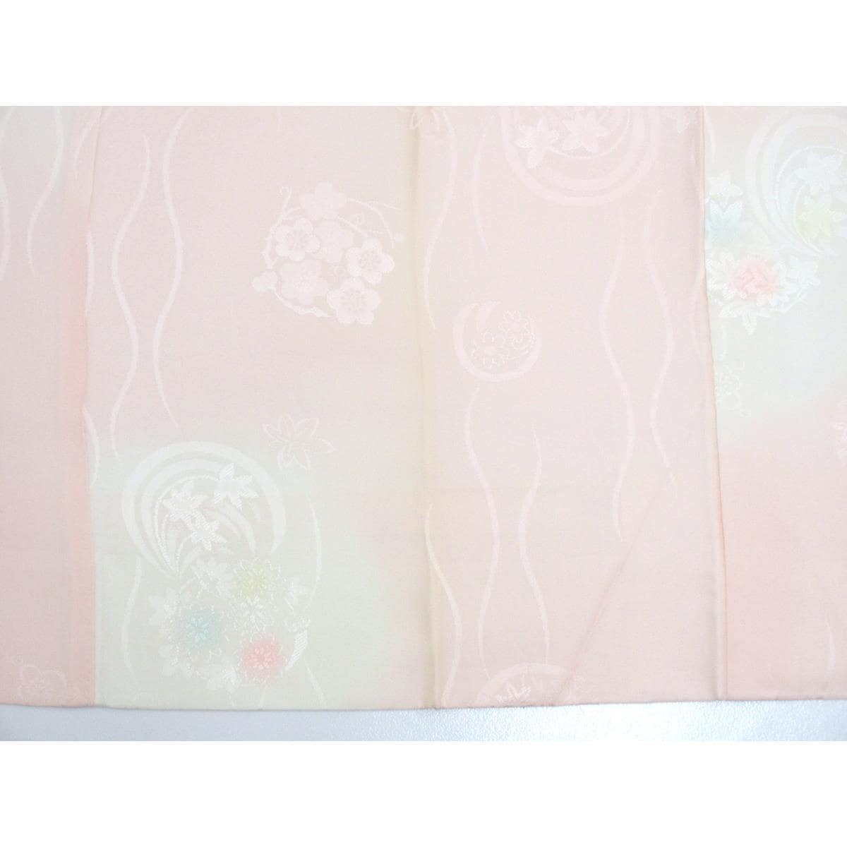 長襦袢　振袖　ボカシ染　広衿