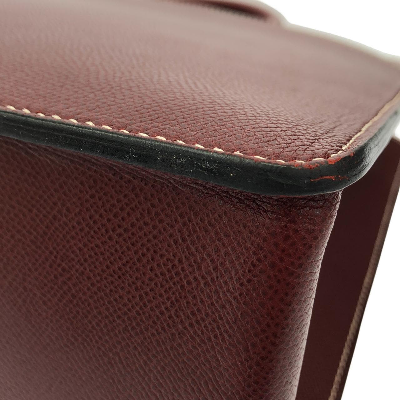 【ヴィンテージ】エルメス ホワイト バス GM バッグ