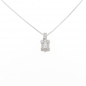 K18WG ダイヤモンド ネックレス 0.30CT