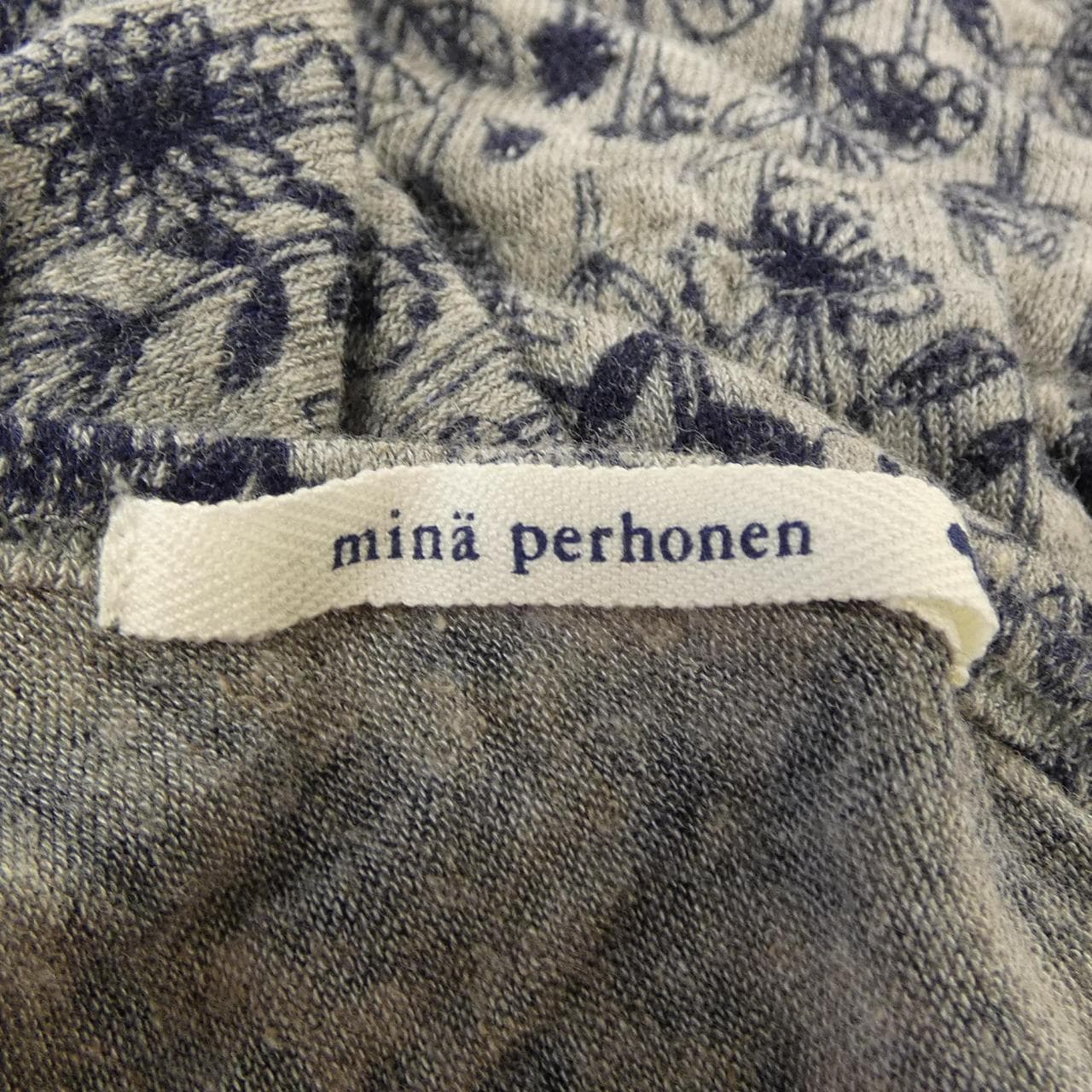 ミナペルホネン mina perhonen qs8328 letter of flower ワンピース