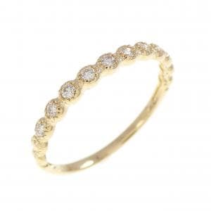 K18YG ダイヤモンド リング 0.10CT