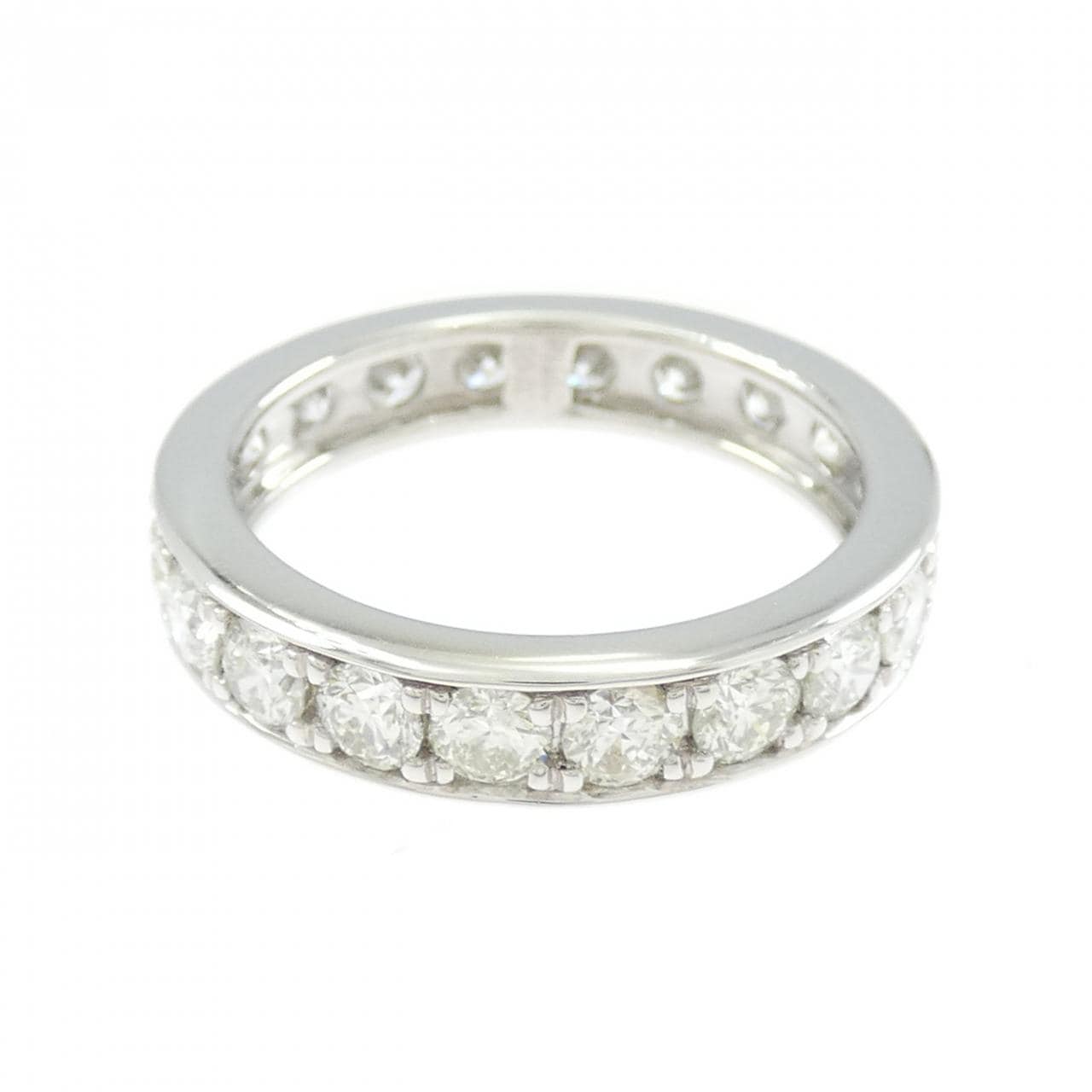 PT950 フルエタニティ ダイヤモンド リング 2.00CT