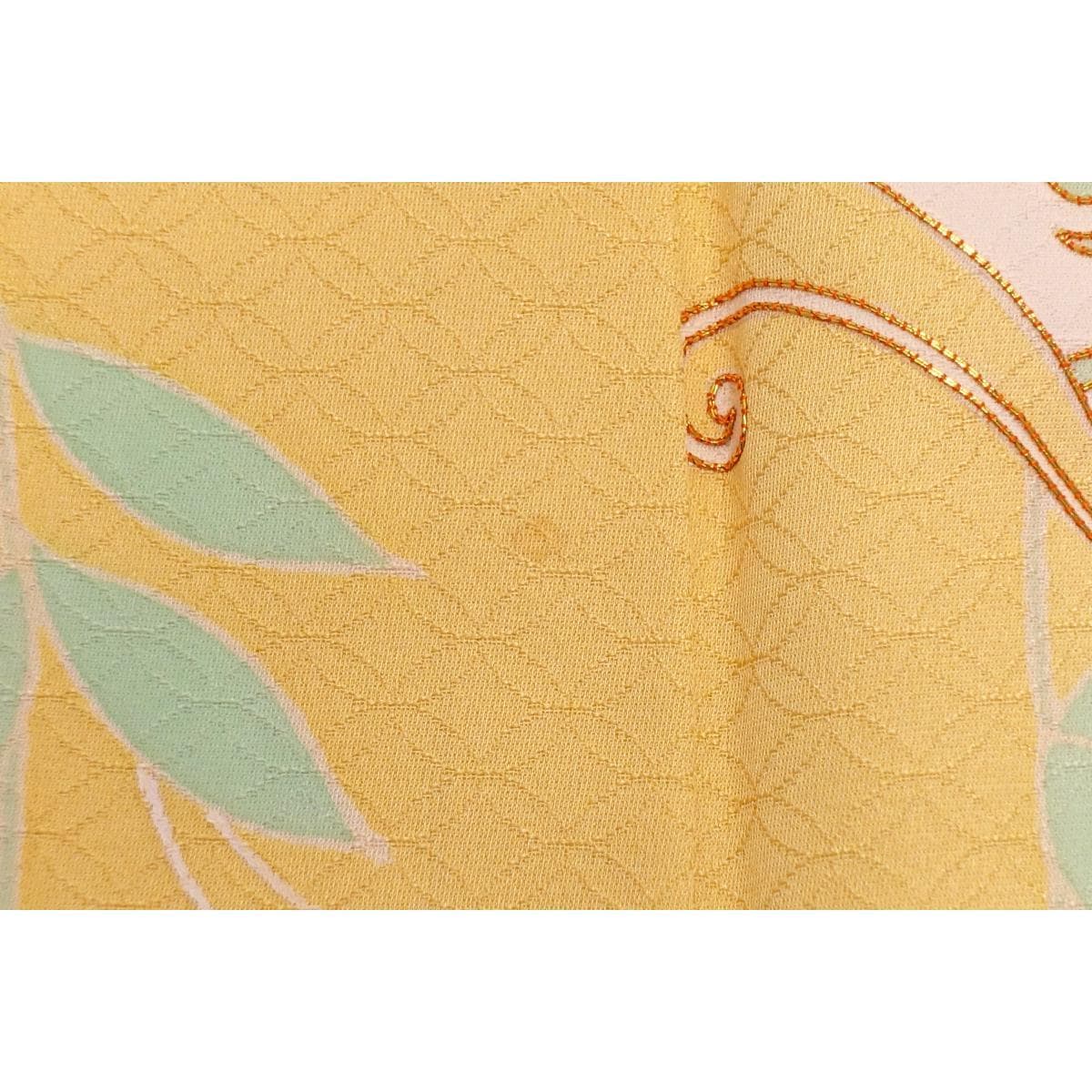Homongi, Yuzen gold painting, embroidery, Sleeve length, S size
