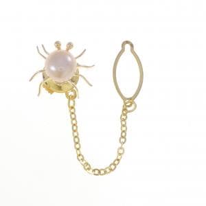 K18YG 淡水パール タイタック