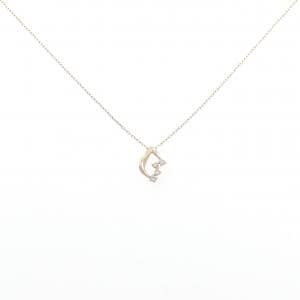 K10YG ダイヤモンド ネックレス 0.03CT