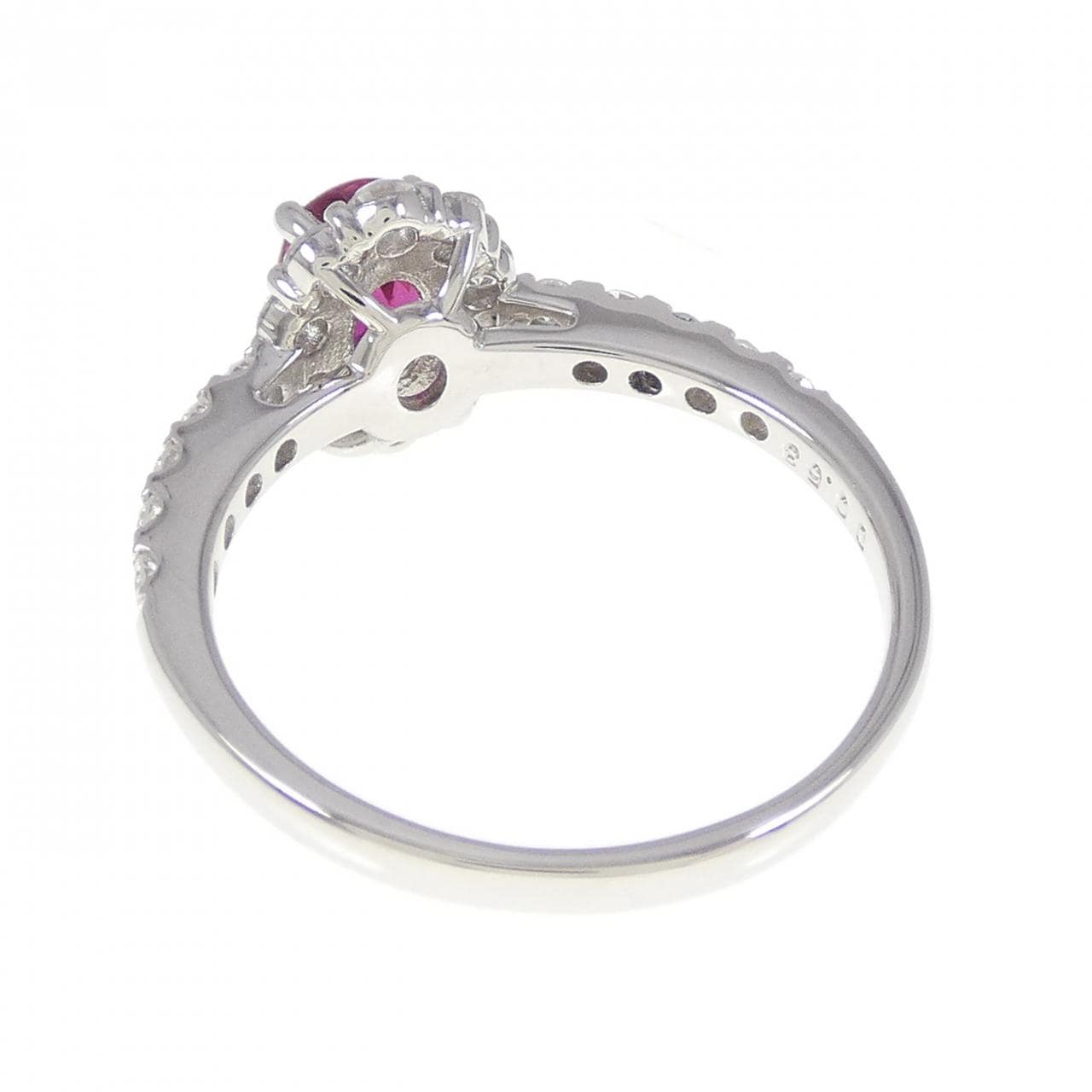 PT900 ルビー リング 0.995CT
