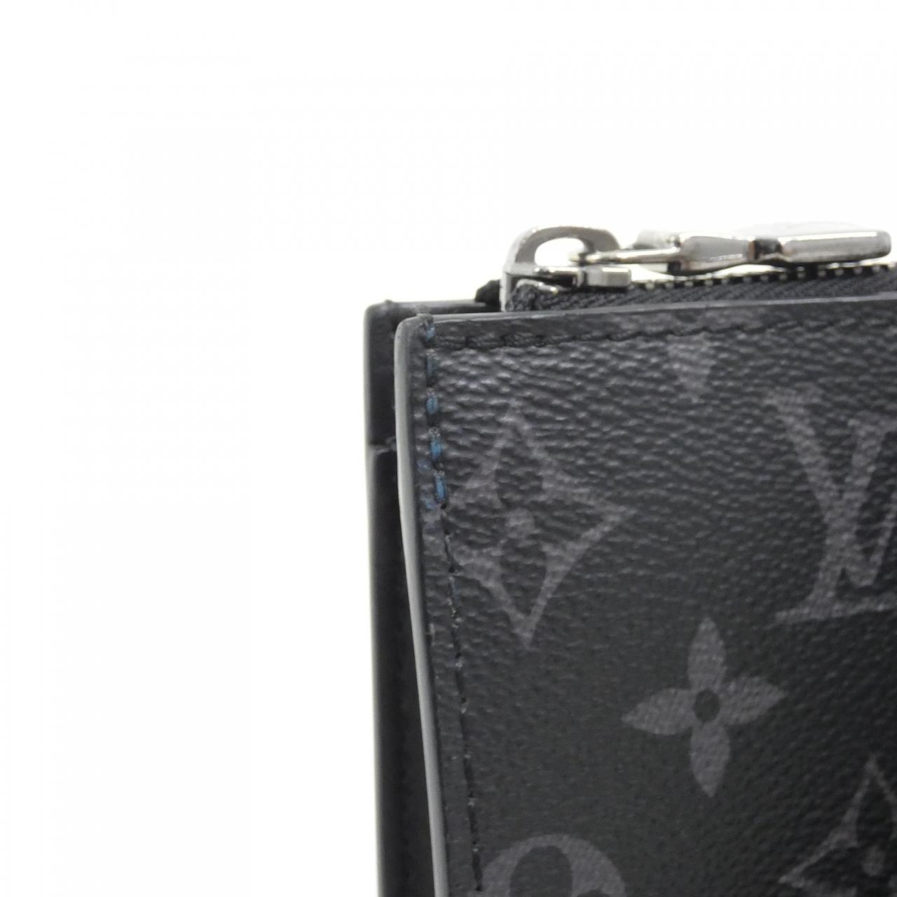 LOUIS VUITTON Monogram Eclipse Sac 塑料十字包 M46098