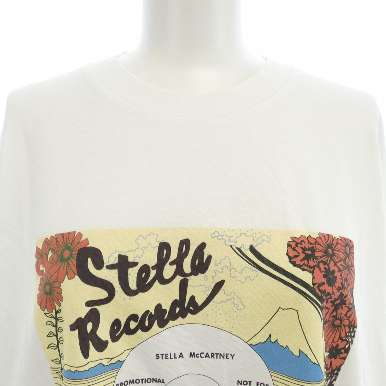 ステラマッカートニー STELLA MCCARTNEY レコードロンティ Tシャツ