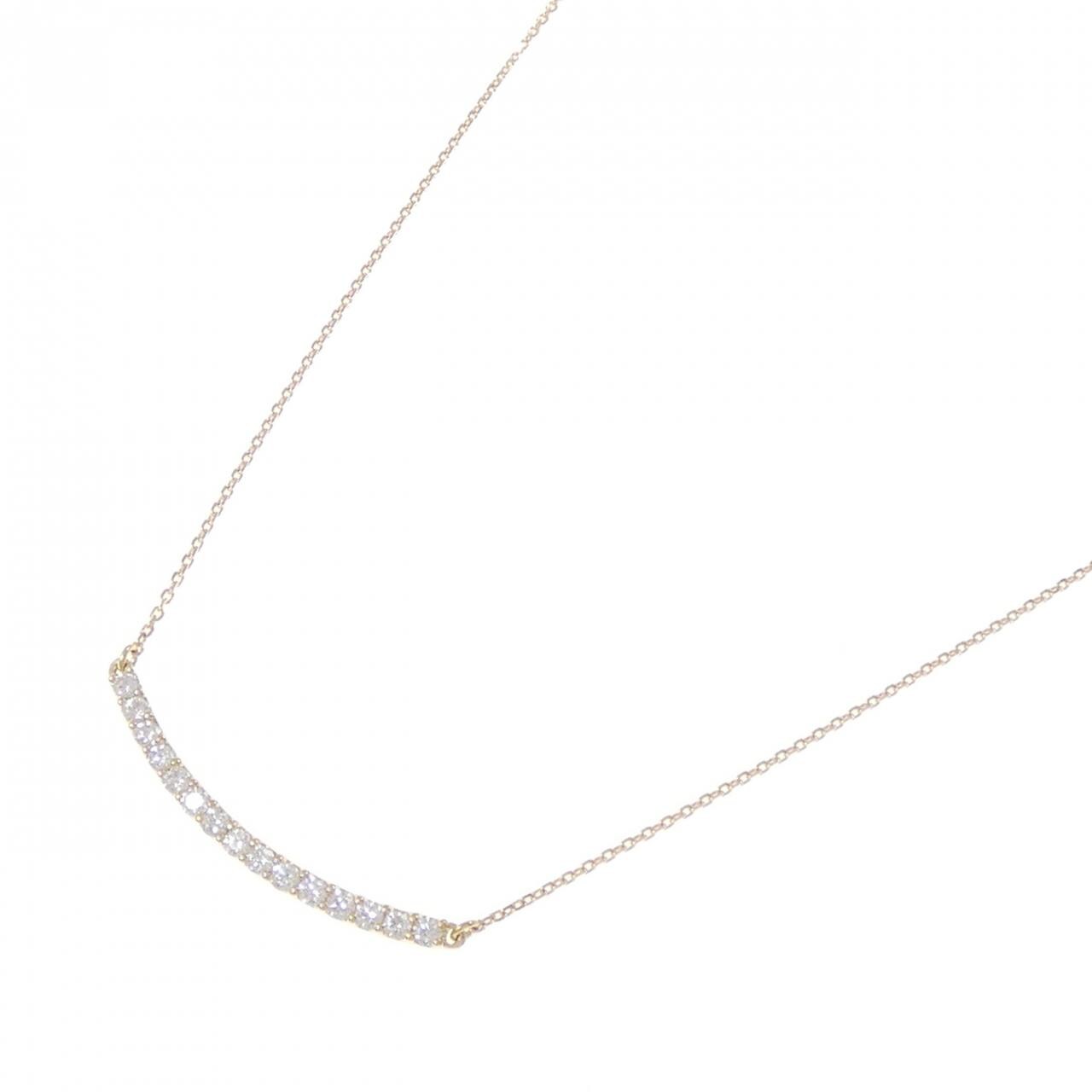 【新品】K18YG ダイヤモンド ネックレス 0.301CT
